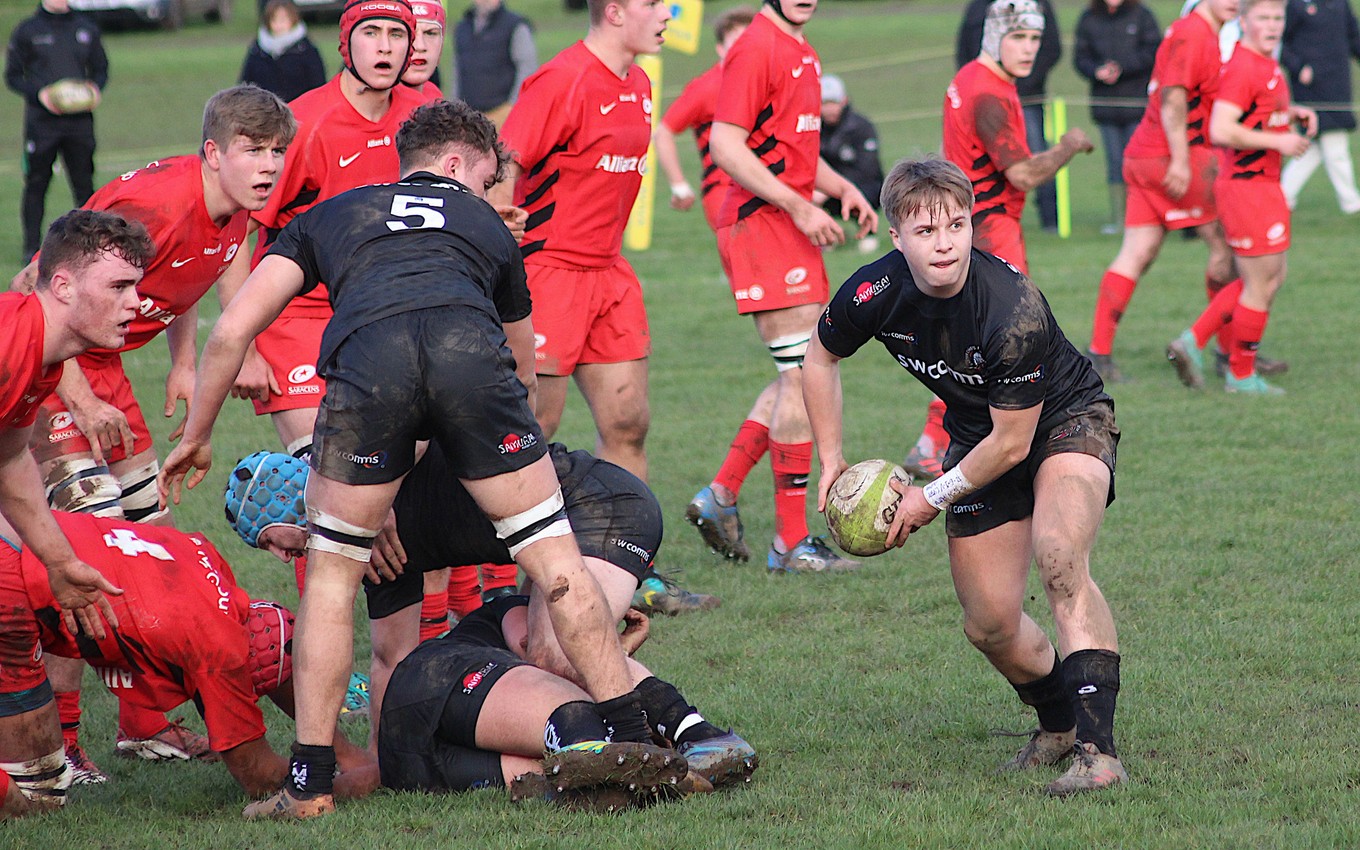 Chiefs U18s 7  Saracens U18s 49