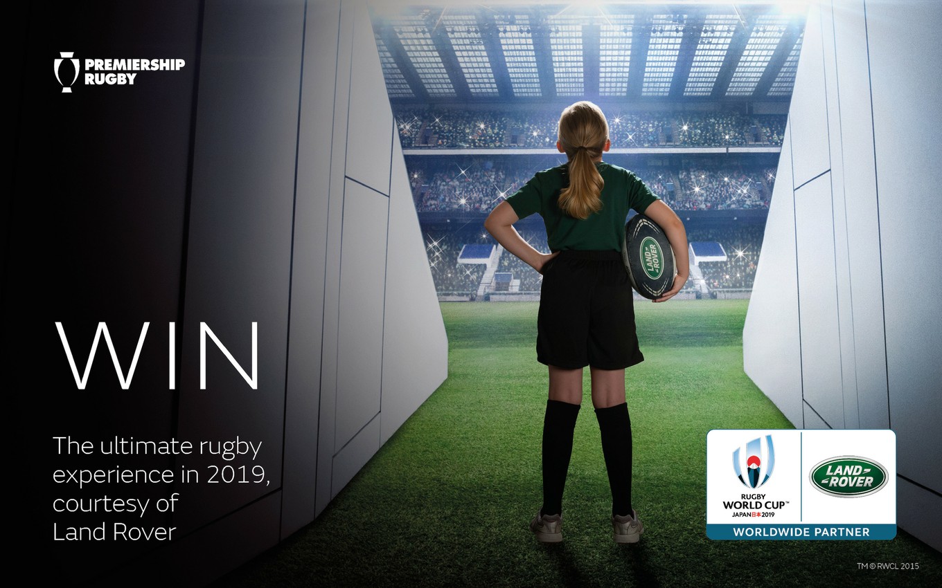 Win the ultimate Rugby Experience with Land Rover