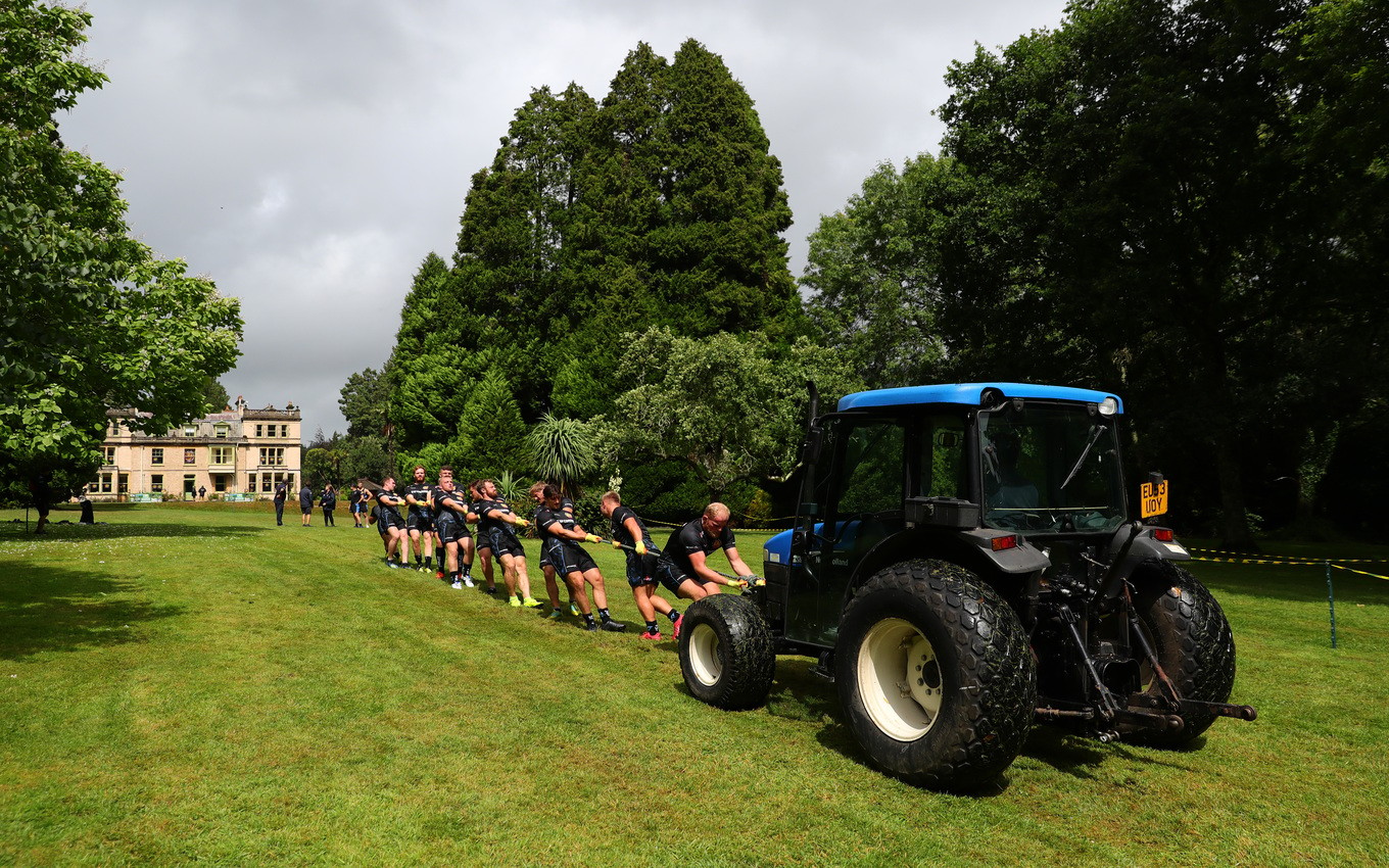 Gruelling team challenges at River Dart