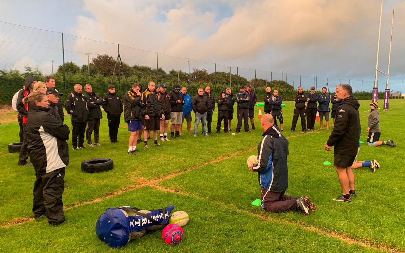 Pellow helps deliver coaching masterclass