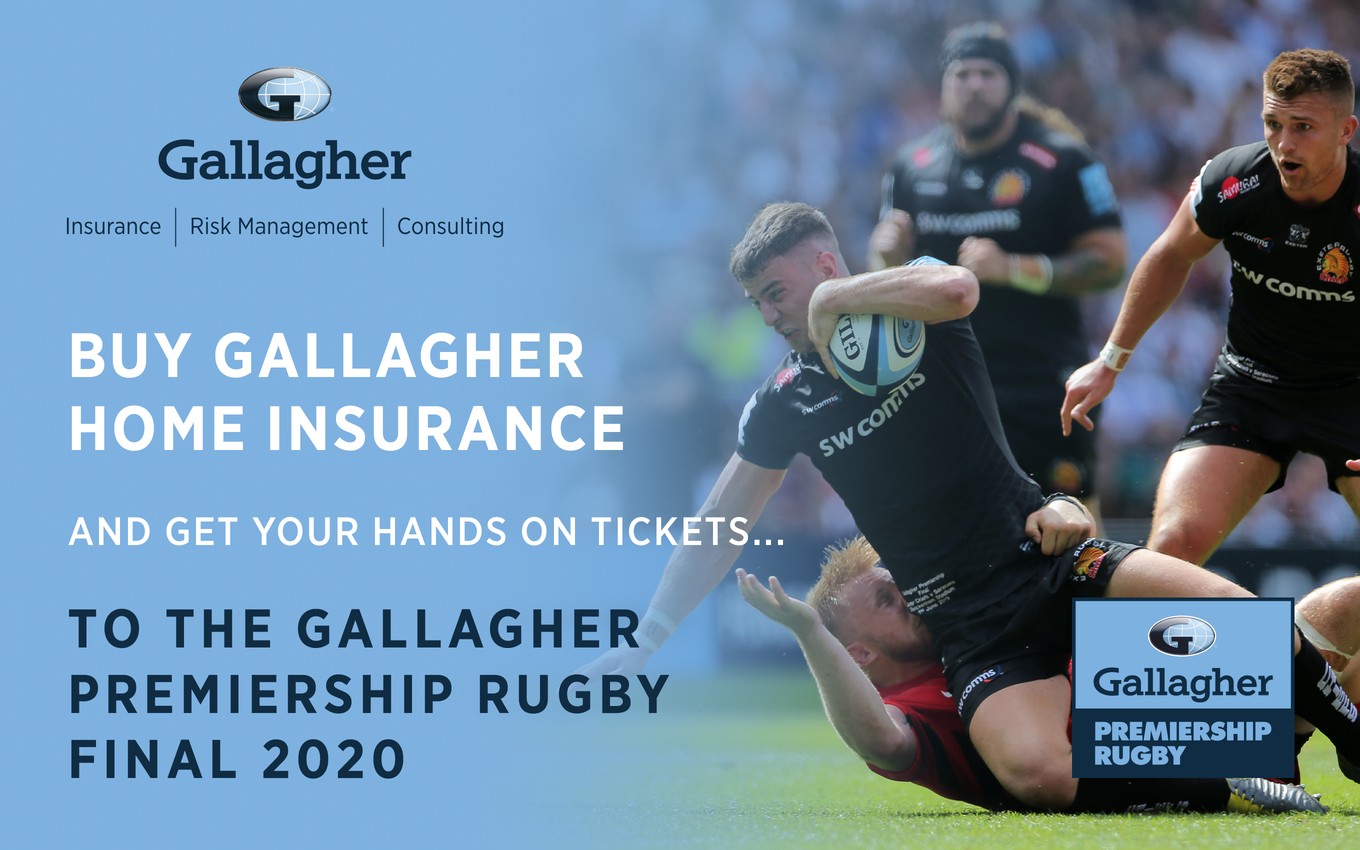 Get your hands on tickets to the Gallagher Premiership Rugby Final