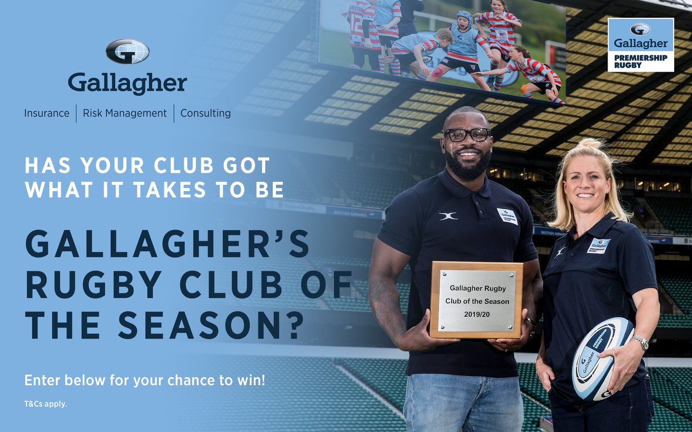 Could you be Gallagher's Rugby Club of the Season?