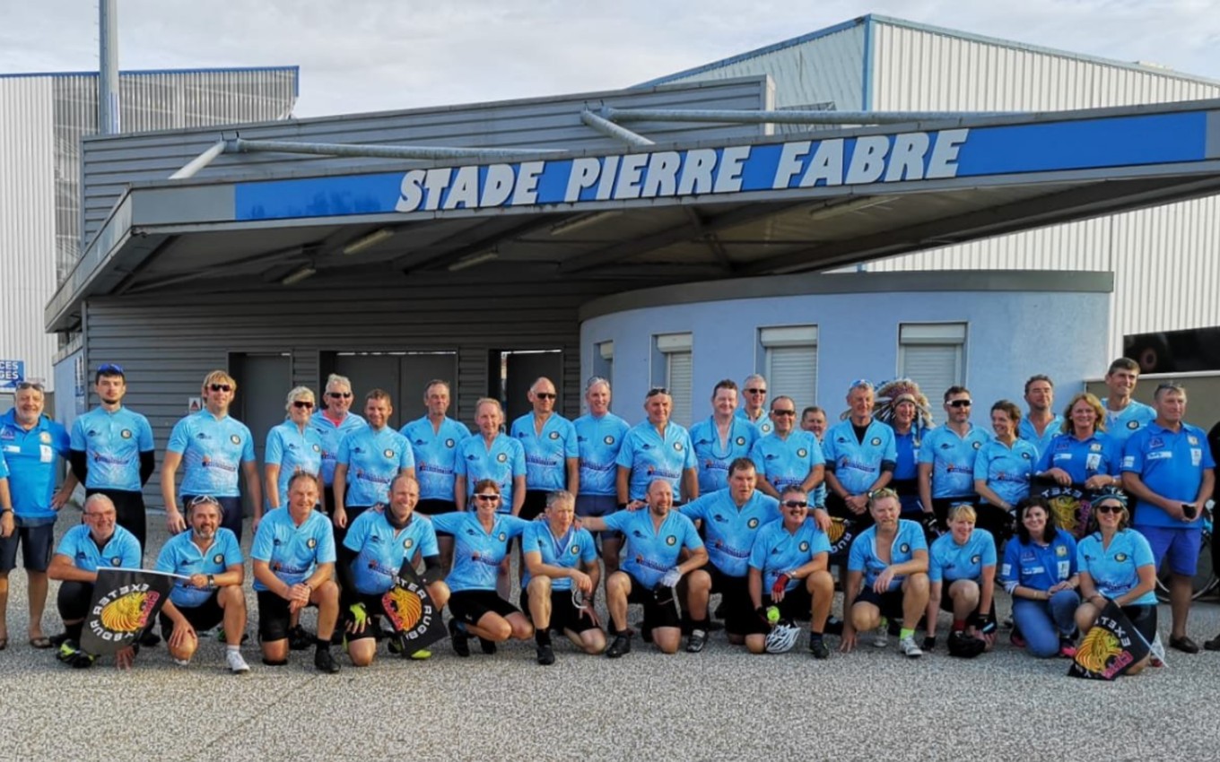 Bon Voyage to cyclists en route to France