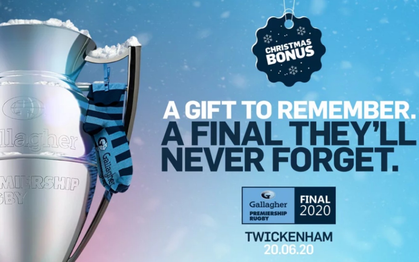 Win FREE limited-edition socks when you buy Prem Rugby Final tickets