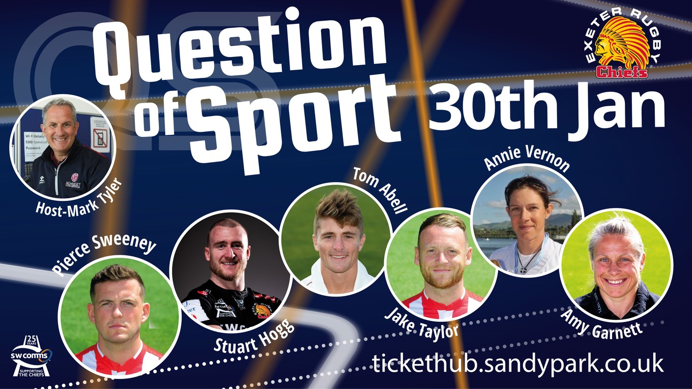 Question of Sport 2020 back at Sandy Park