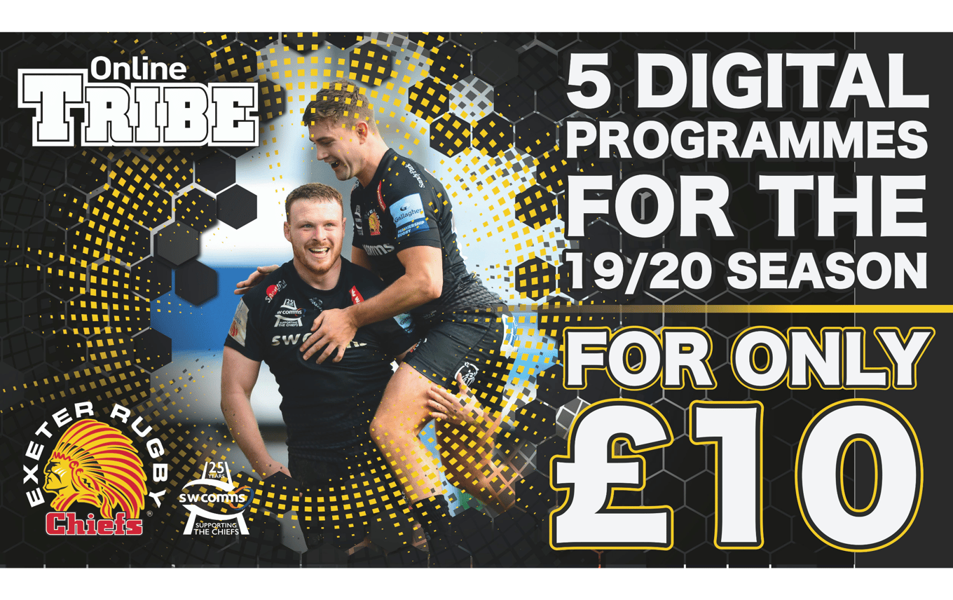 Buy the Exeter Chiefs match-day programme online