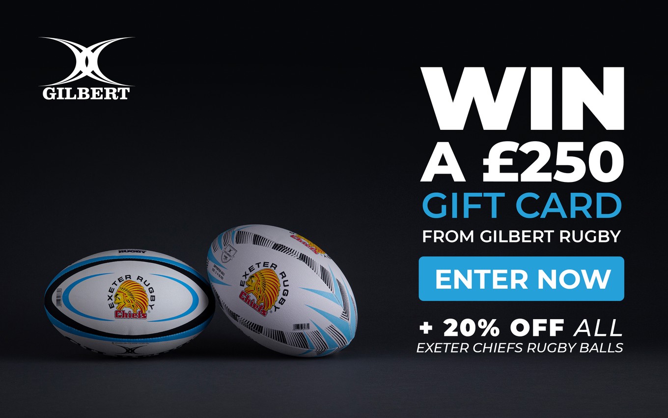 Win £250 to spend at Gilbert Rugby