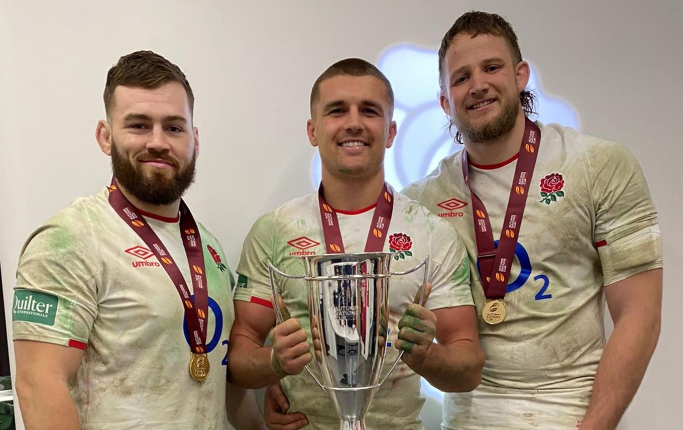 Chiefs trio help England to Cup success