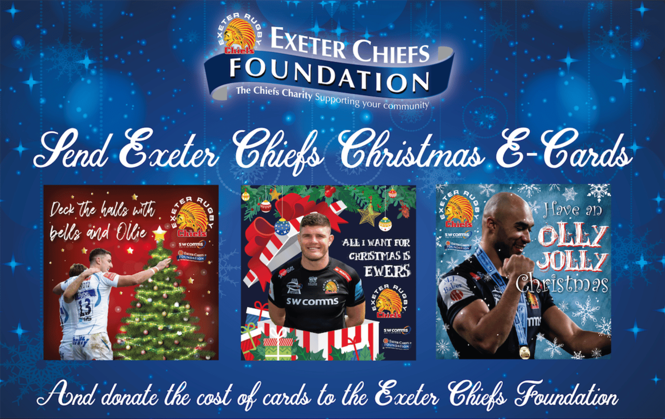 Send your own Exeter Chiefs e-card