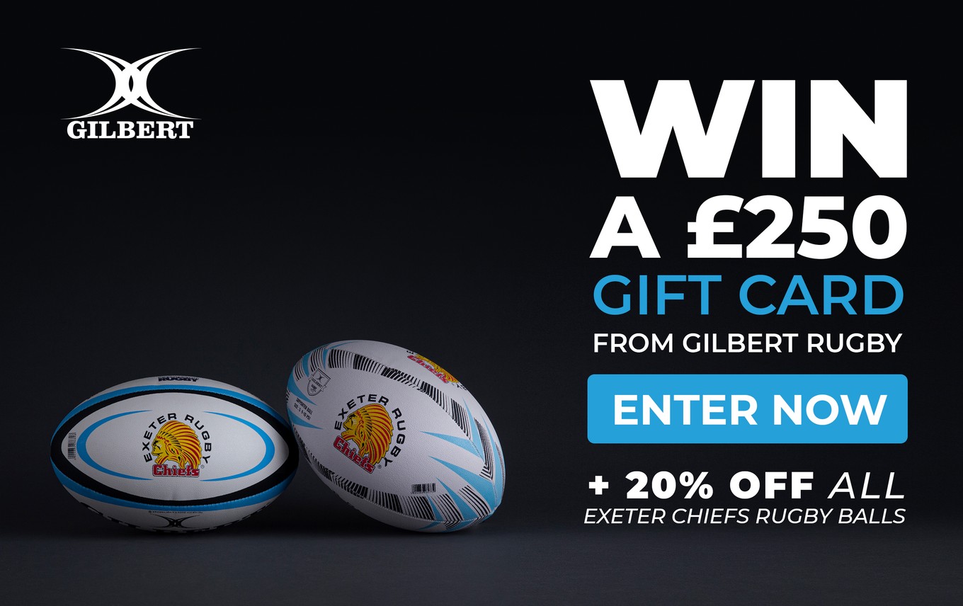 Win £250 to spend at Gilbert Rugby