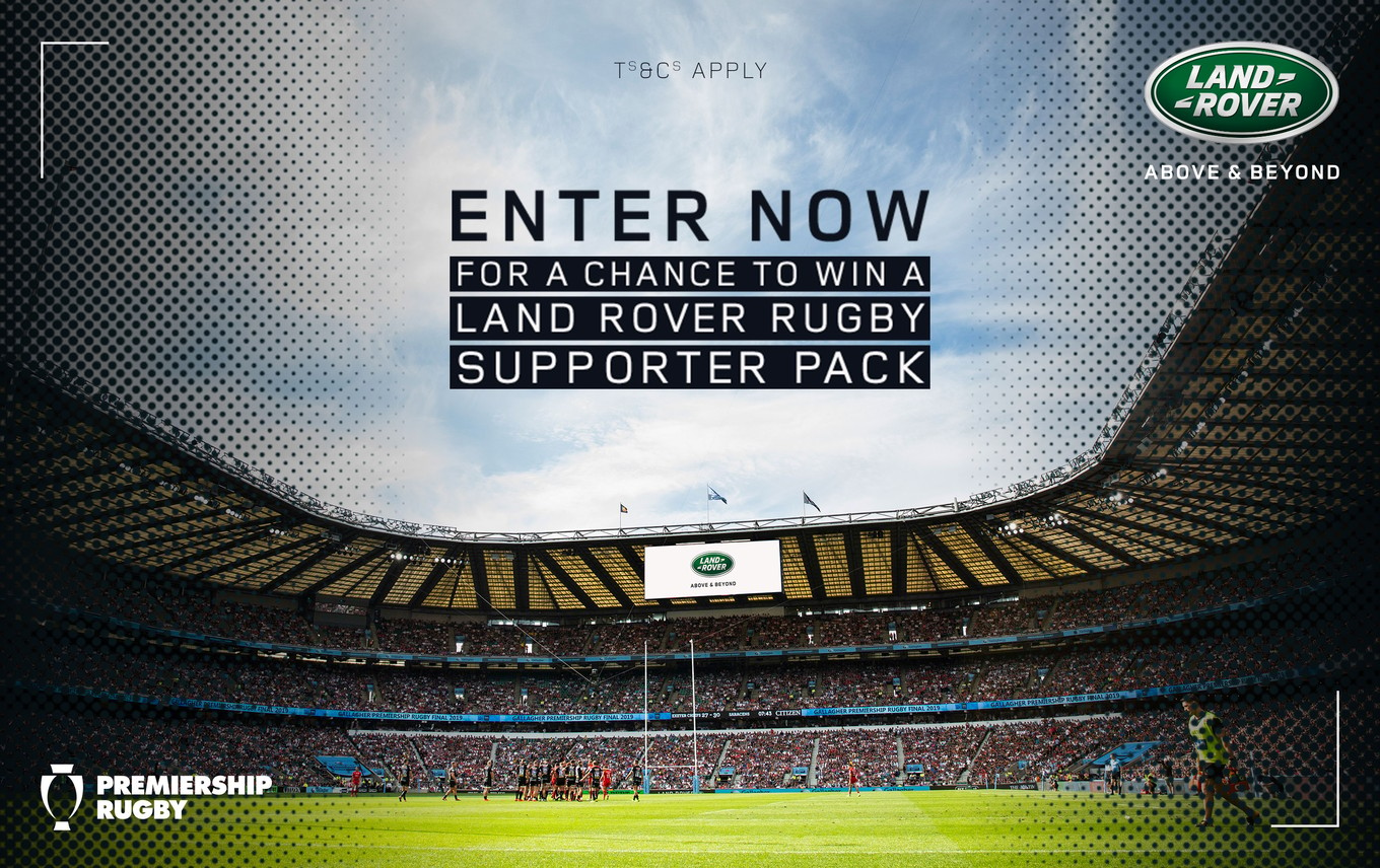 Win A Land Rover Supporter Pack