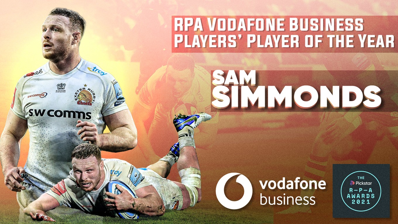 Simmonds named RPA Players' Player of the Year