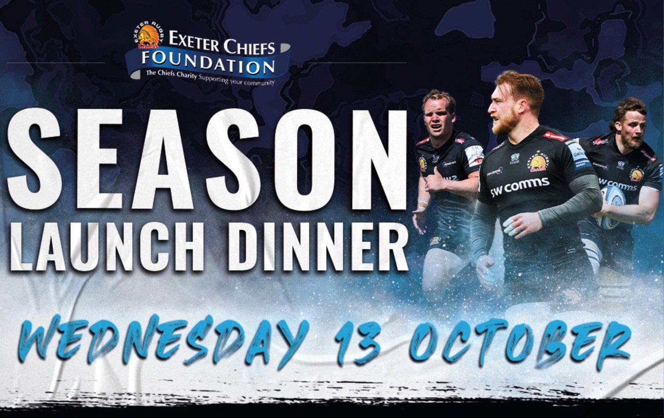 Season Launch Dinner at Sandy Park