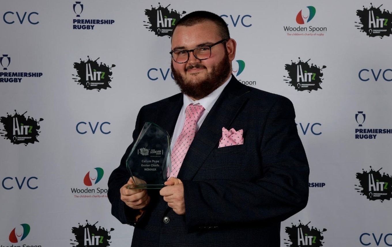 Callum picks up Young Achiever Award