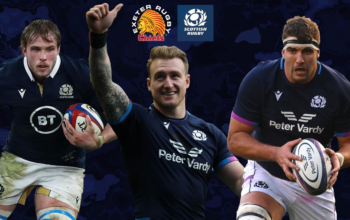 Chiefs trio in Scotland squad