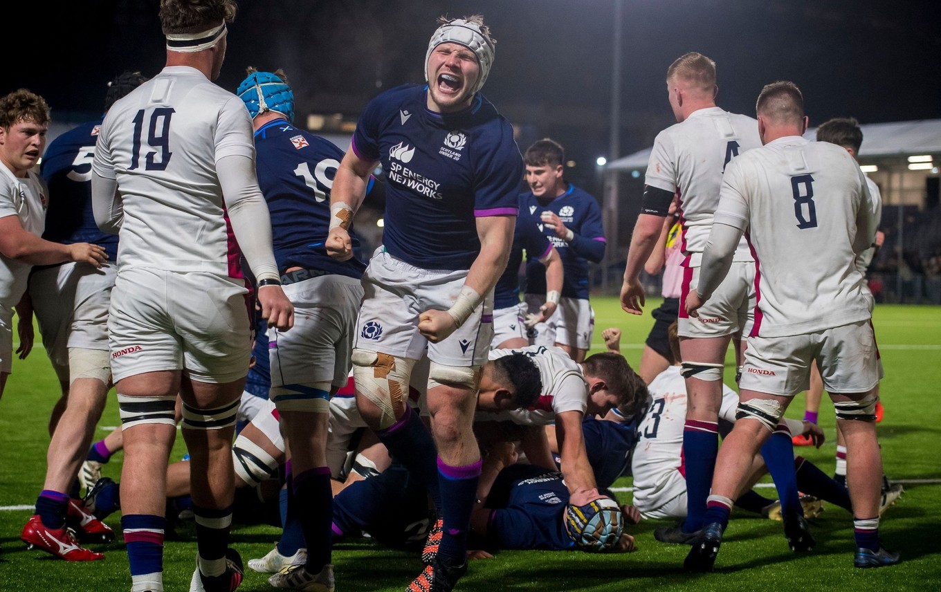 Leatherbarrow double not enough for Scotland Under-20s