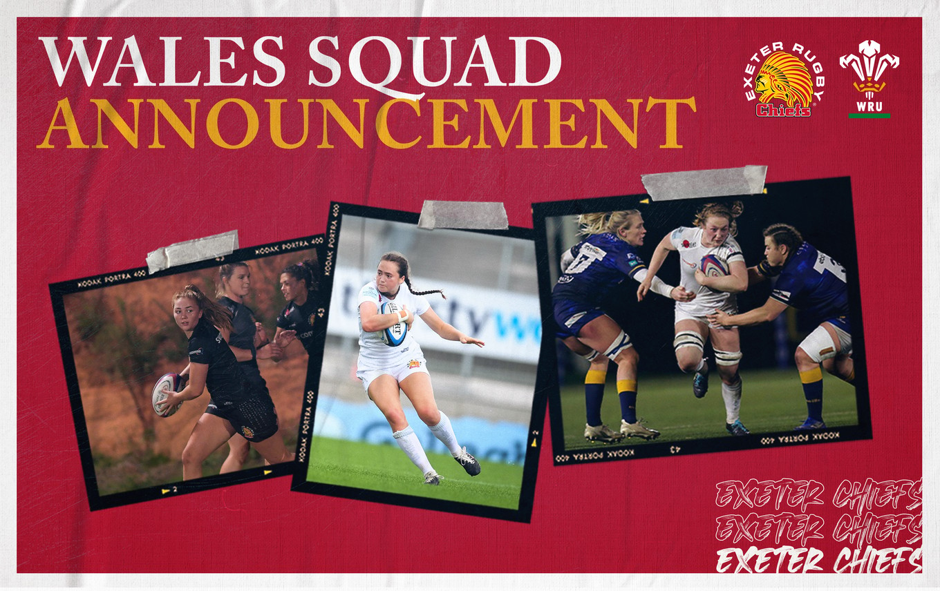 Three Chiefs Named in Wales Women's Six Nations Squad