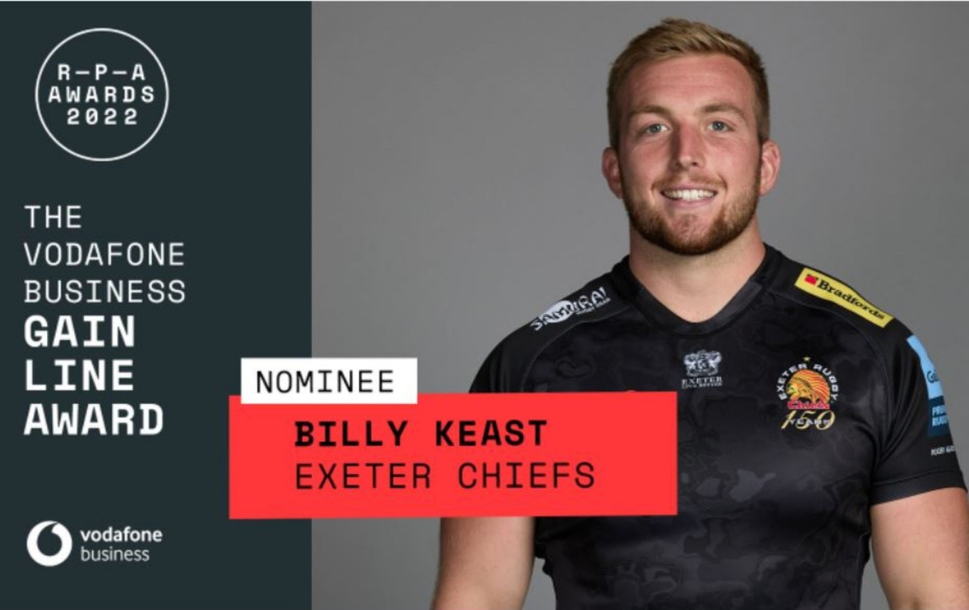 Keast on shortlist for RPA Award