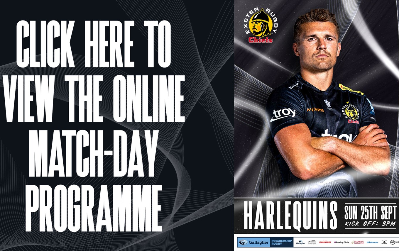 Chiefs v Harlequins Match-Day Programme