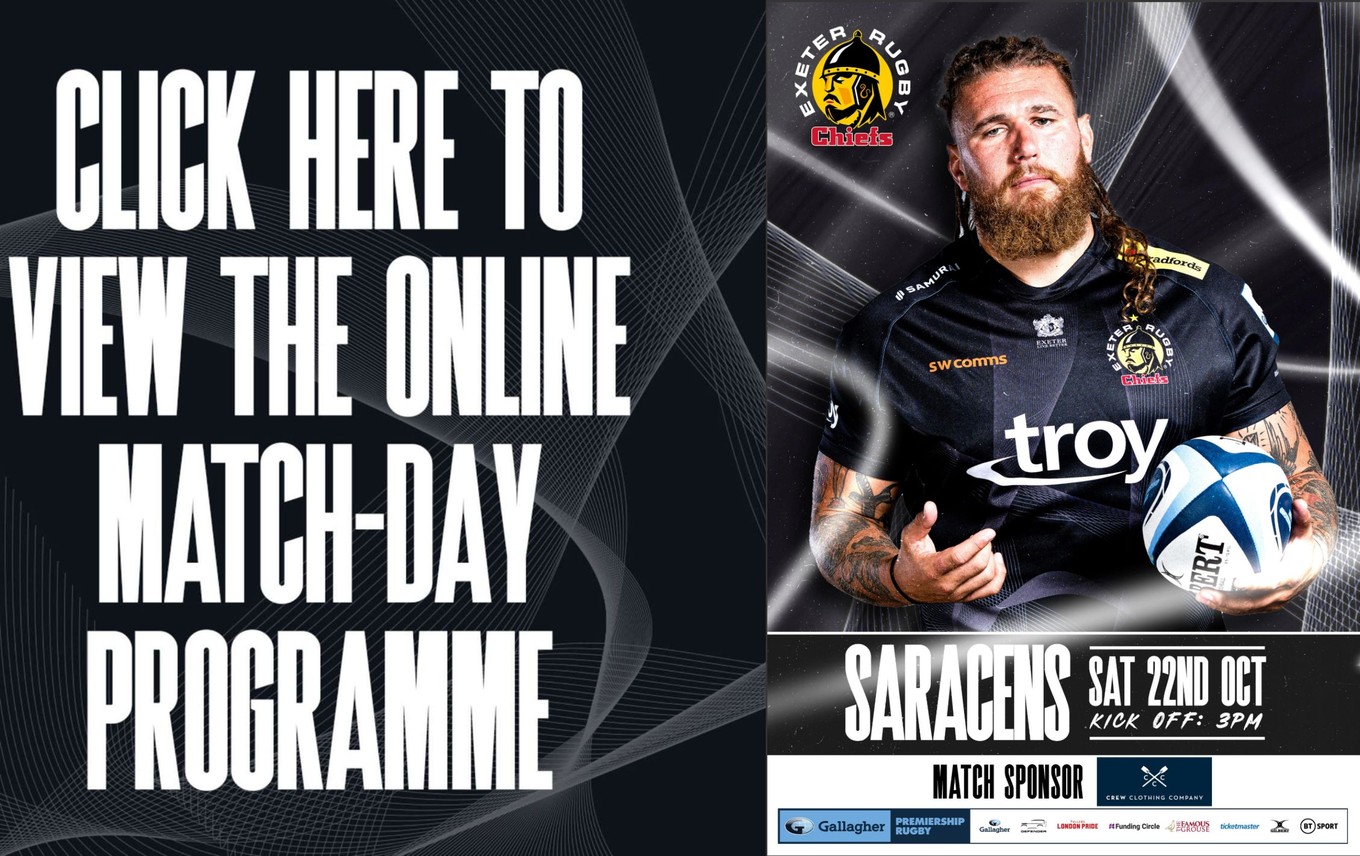 Chiefs v Saracens Match-Day Programme