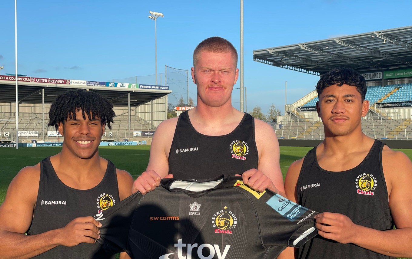 Chiefs sign young trio from Wasps