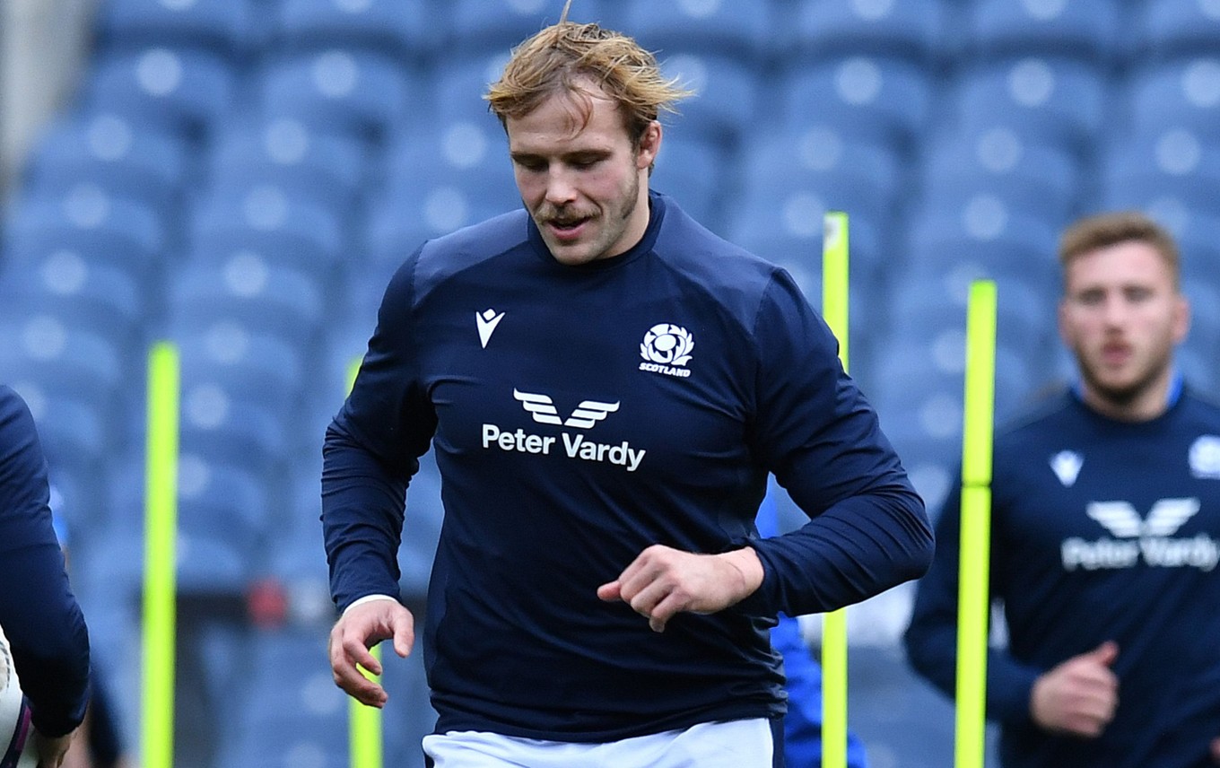 Gray joins up with Scotland squad