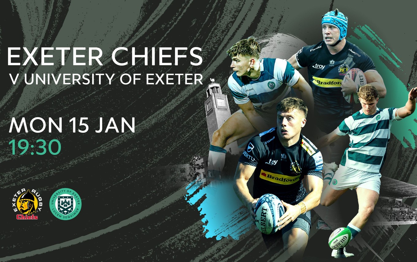 Exeter Chiefs to take on Exeter University in friendly match