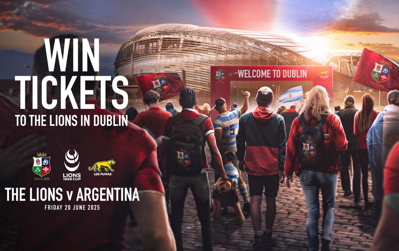 British & Irish Lions - Ticket Giveaway