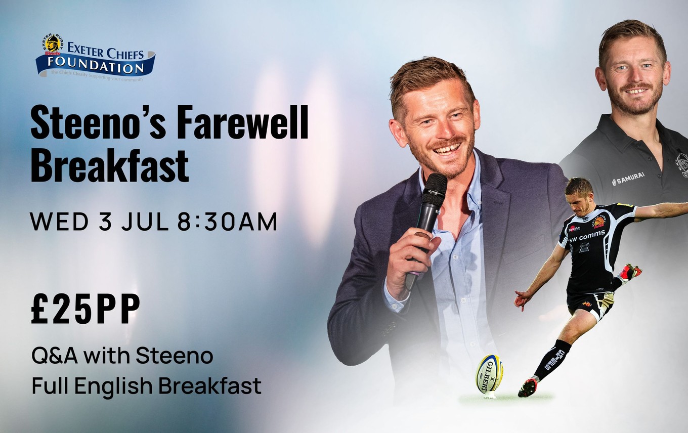 Steeno’s Farewell Breakfast at Sandy Park