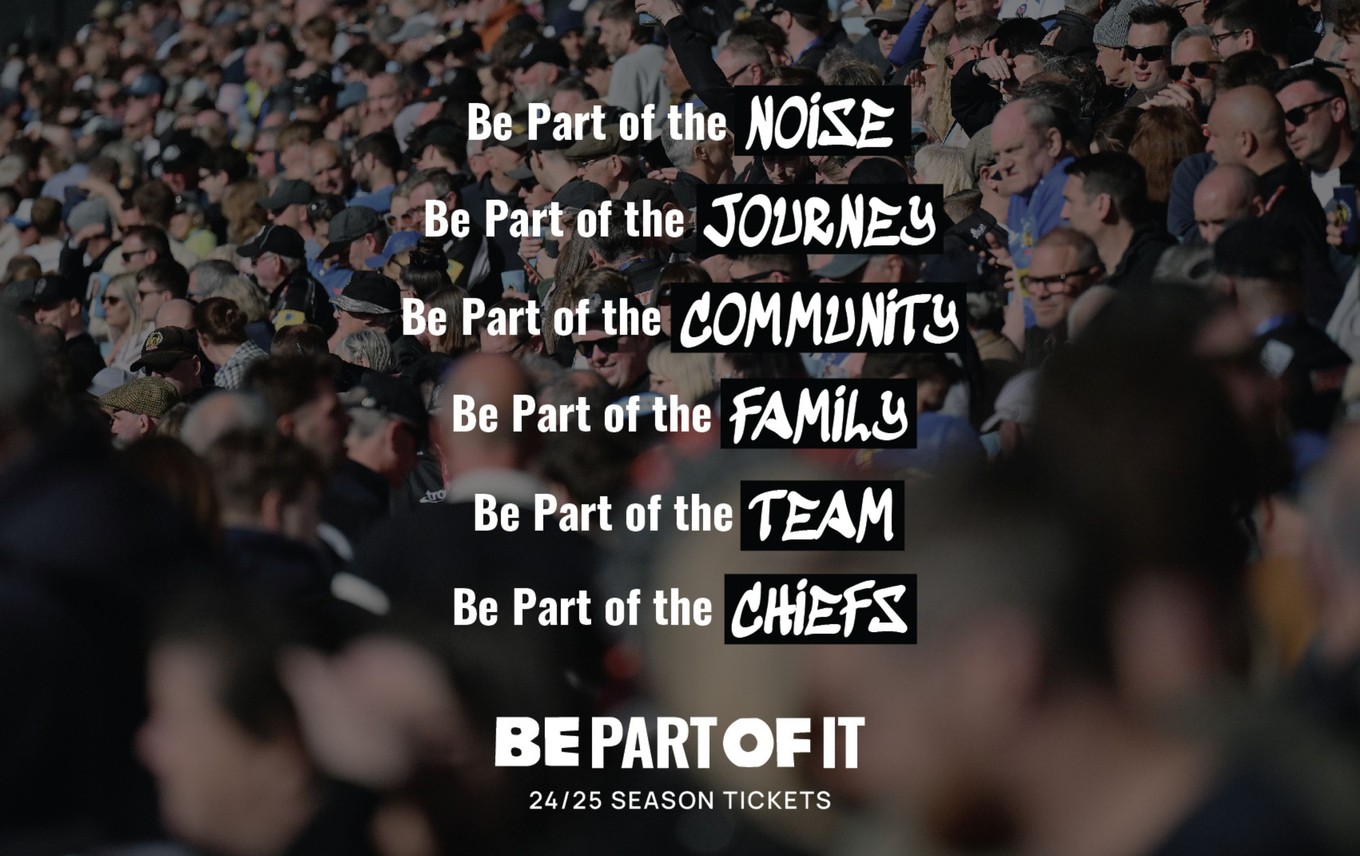 Exeter Chiefs Launch ‘Be Part of It’ Campaign