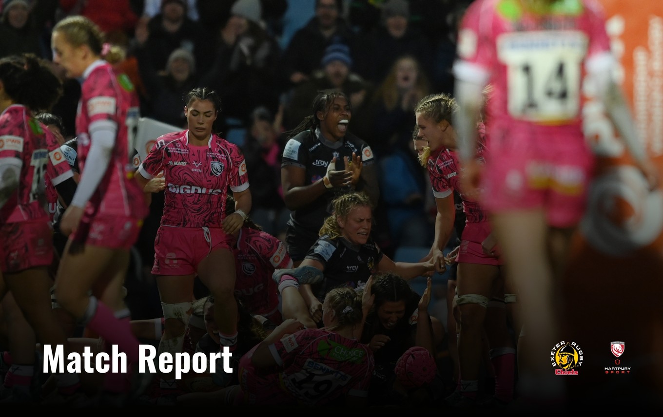 Match report: Exeter Chiefs Women 12 - 41 Gloucester-Hartpury