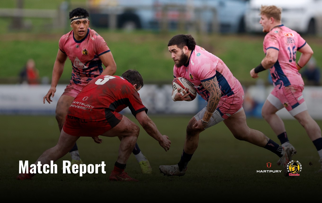 Match Report: Hartpury 14 - 36 Exeter Chiefs