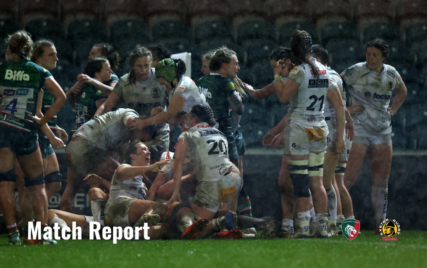 Match report: Leicester Tigers Women 19 - 24 Exeter Chiefs Women