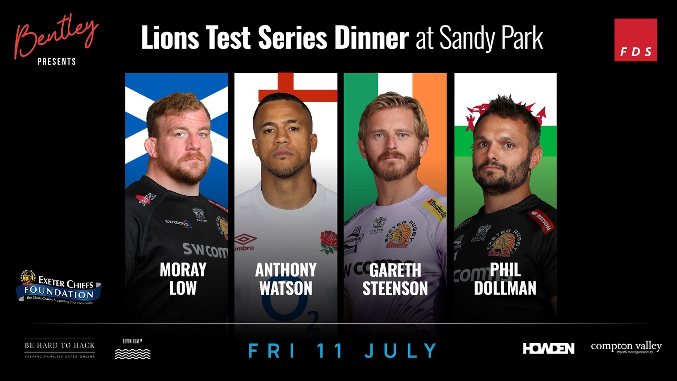 Join us for the Lions Test Match Dinner
