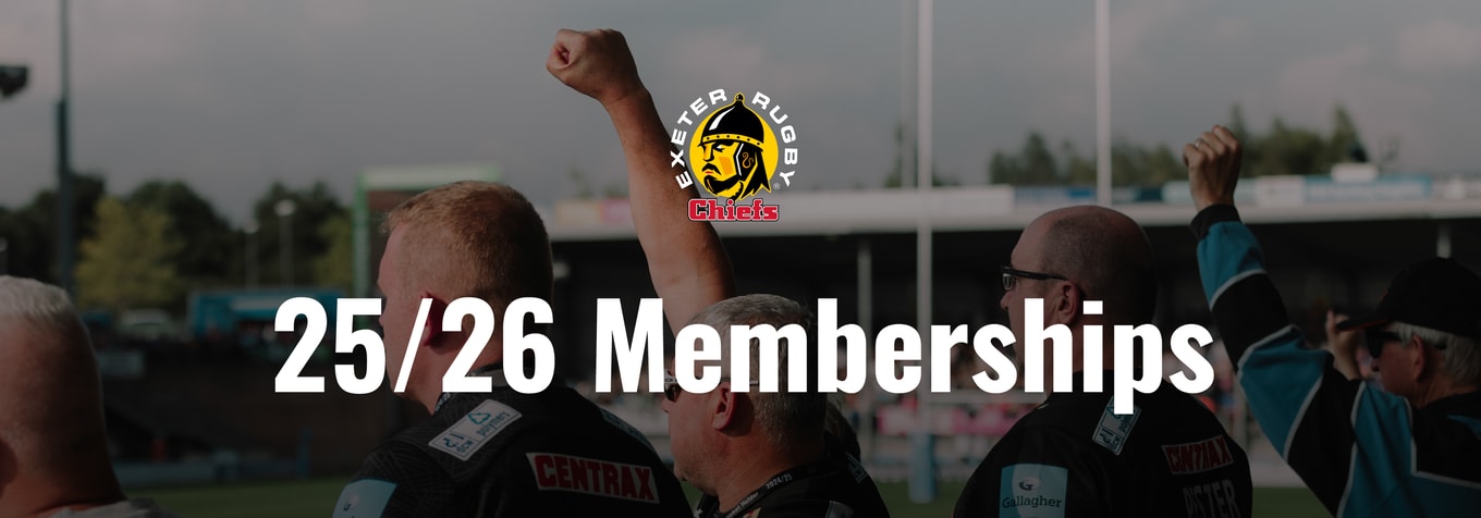Memberships at Exeter Chiefs