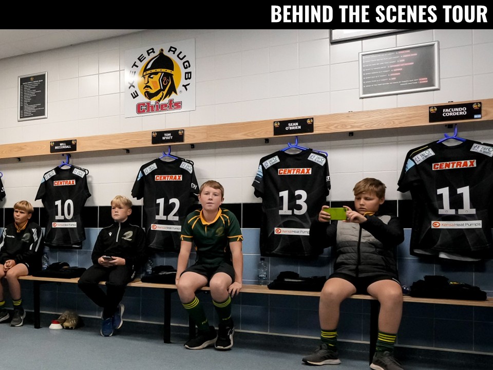 Behind the Scenes Tour at the Exeter Chiefs Match Day Experience