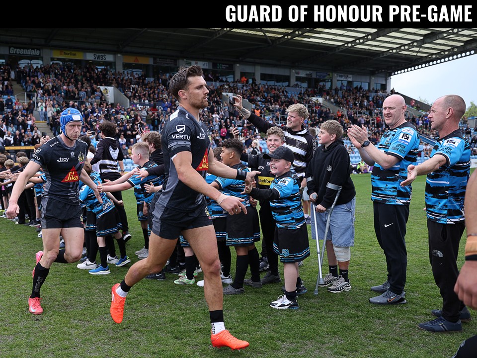 Guard of Honour at the Exeter Chiefs Match Day Experience