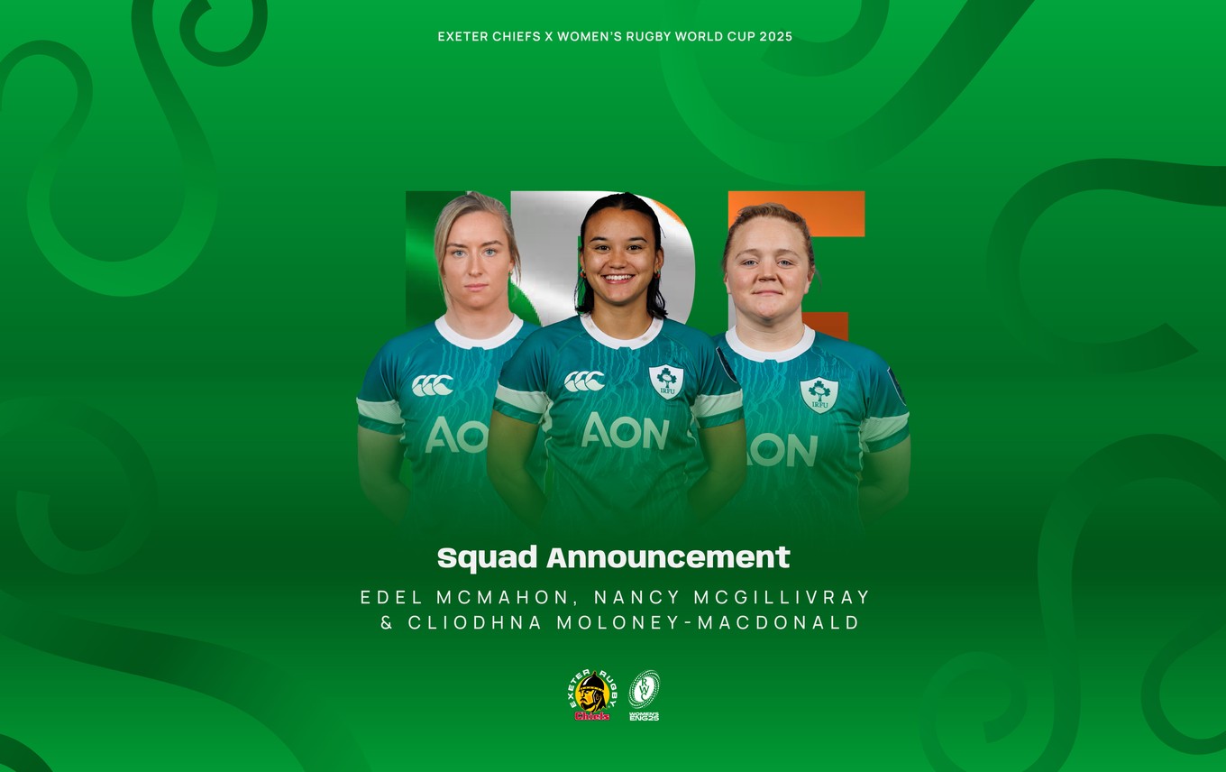 Three Chiefs Women in Ireland’s World Cup squad