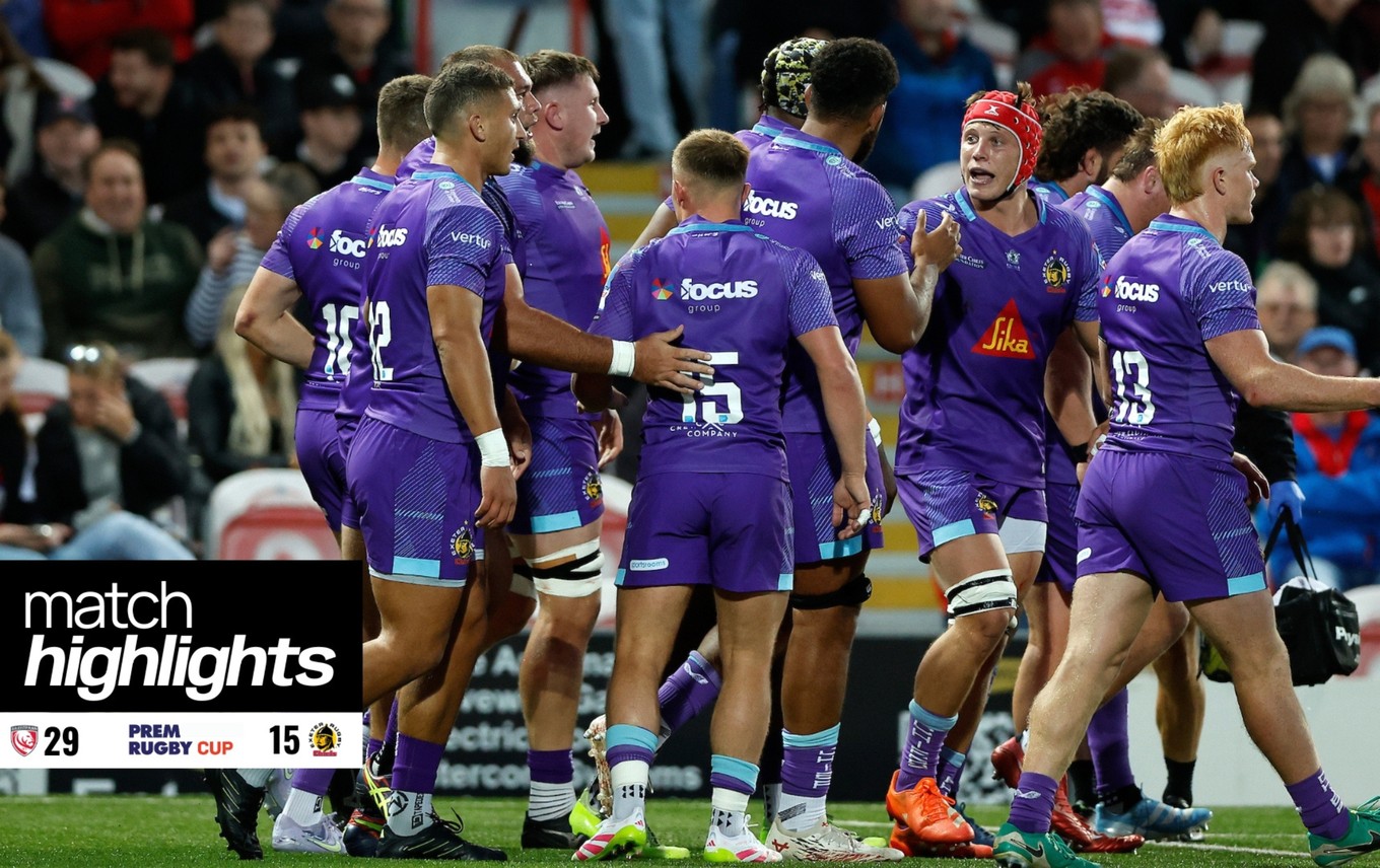 Match Highlights | Gloucester Rugby v Chiefs  | Prem Cup Round 1