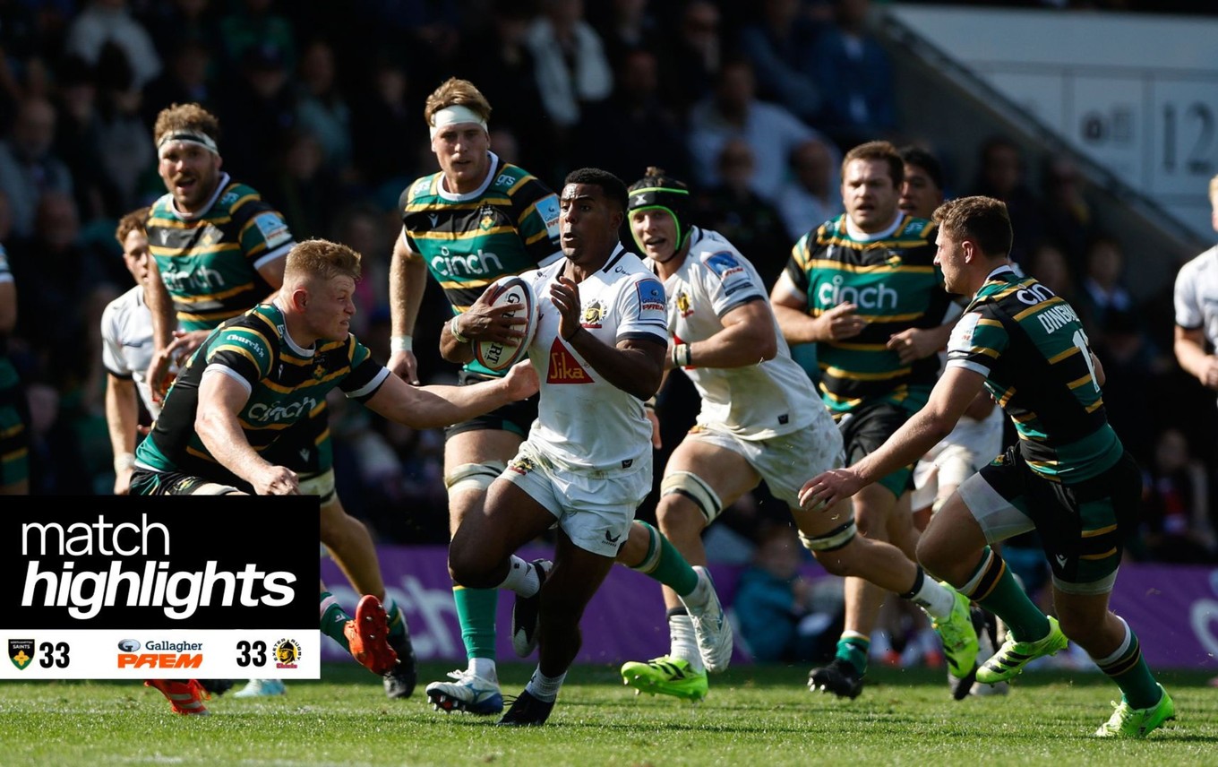 Match highlights | Northampton Saints v Exeter Chiefs
