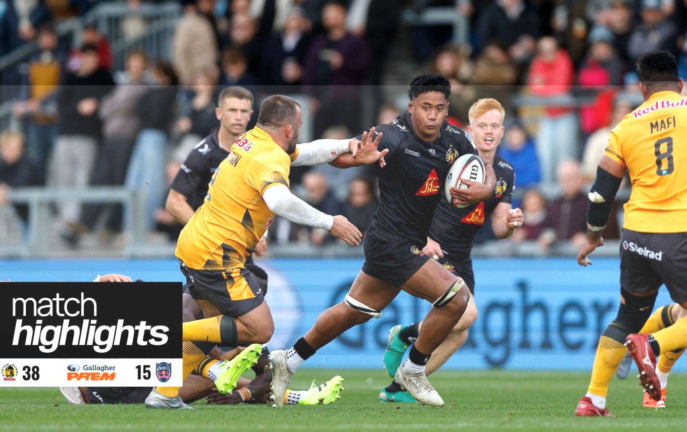 Match highlights | Exeter Chiefs v Newcastle Redbulls
