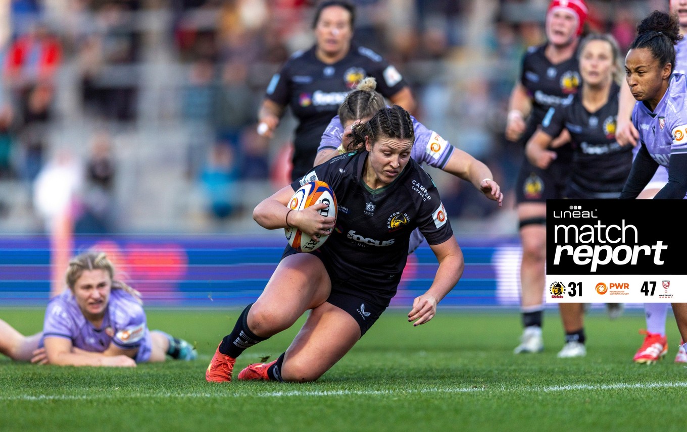 Match report: Exeter Chiefs Women 31-47 Gloucester-Hartpury