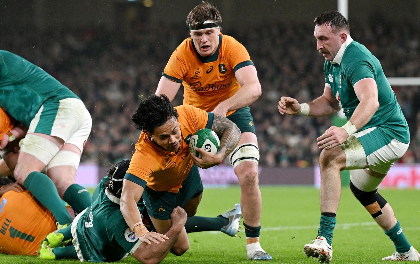 Hooper and Ikitau starting Wallabies’ final autumn clash against France