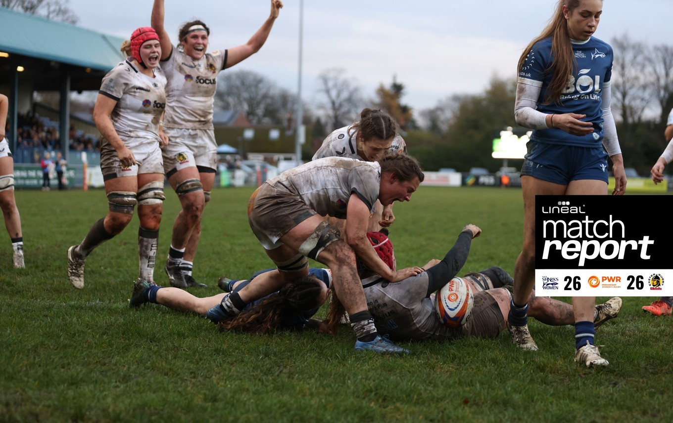 Match report: Sale Sharks Women 26-26 Exeter Chiefs Women
