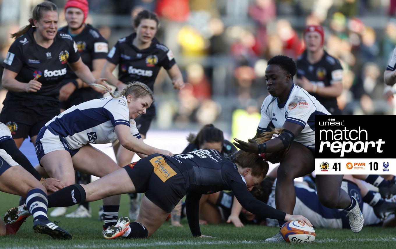 Match report: Exeter Chiefs Women 41-10 Bristol Bears Women