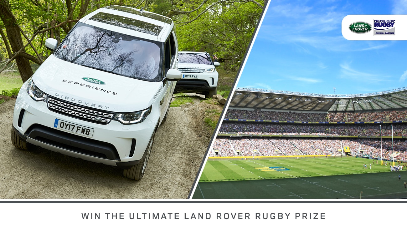 Win the ultimate Land Rover prize