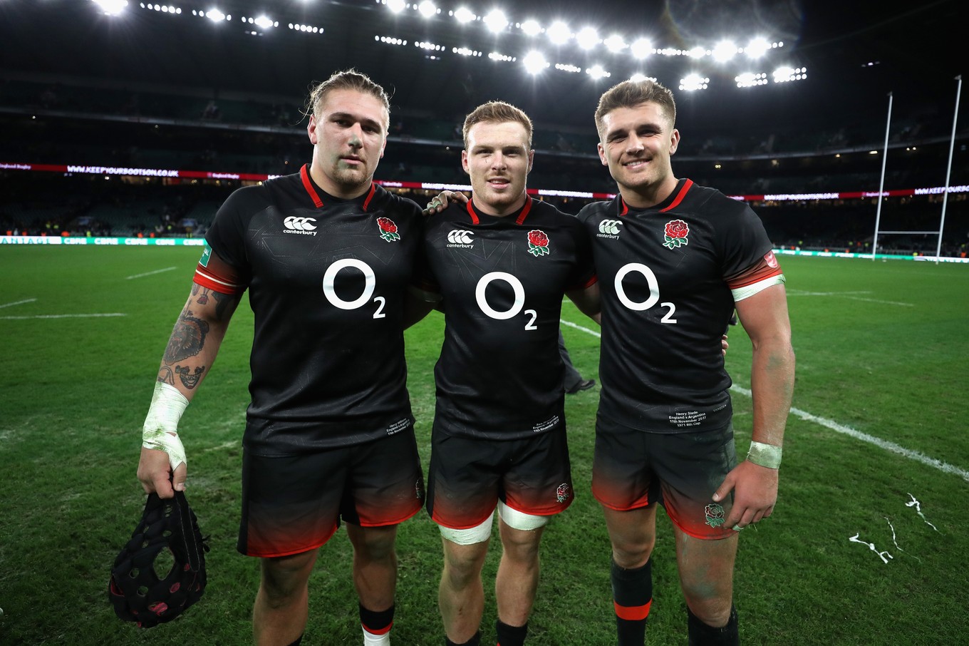 Chiefs trio on England bench