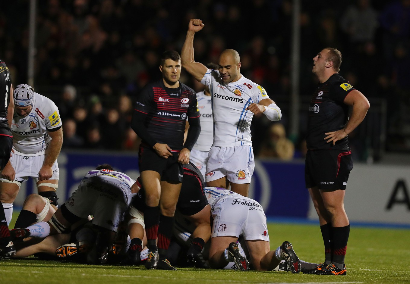 Saracens 18 Chiefs 20