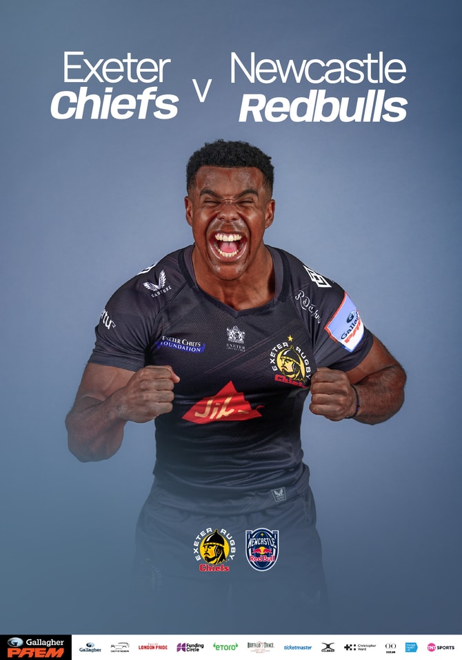 Exeter Chiefs vs Newcastle Red Bulls Match Day Programme