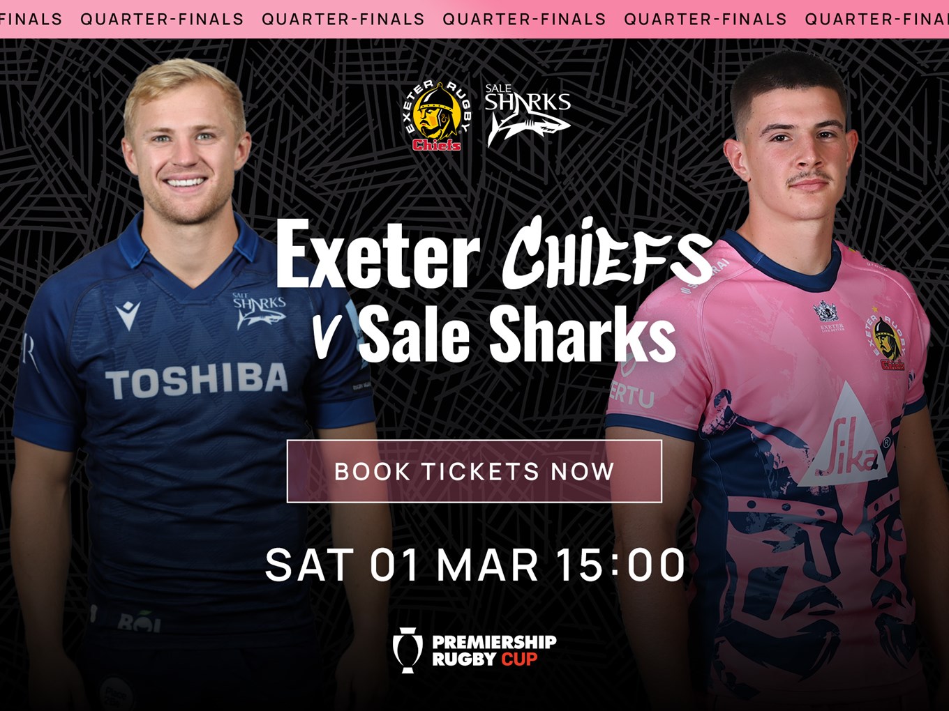 Quarter-Final TIckets now on Sale